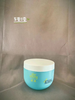 surface douce de bouteille crème en plastique des produits de soin pour la peau 60g pour le cosmétique