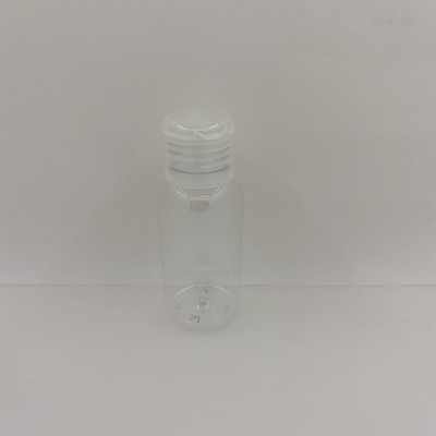 petite bouteille d'aseptisant de main de 60ml 70ml 80ml avec Flip Top Cap Screw Cap