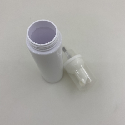 Bouteille écumante ronde matérielle 50ML de pompe d'ANIMAL FAMILIER pour l'emballage de soins de la peau