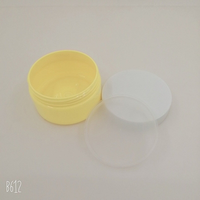 Pot multi de crème de la couleur pp, OEM cosmétique de matière plastique des pots 50g