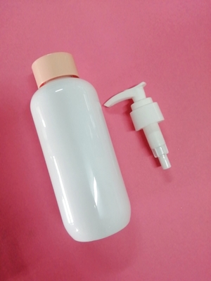 Bouteilles blanches de lotion de corps pour le certificat d'OIN d'ODM d'OEM de shampooing